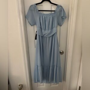 Light blue dress